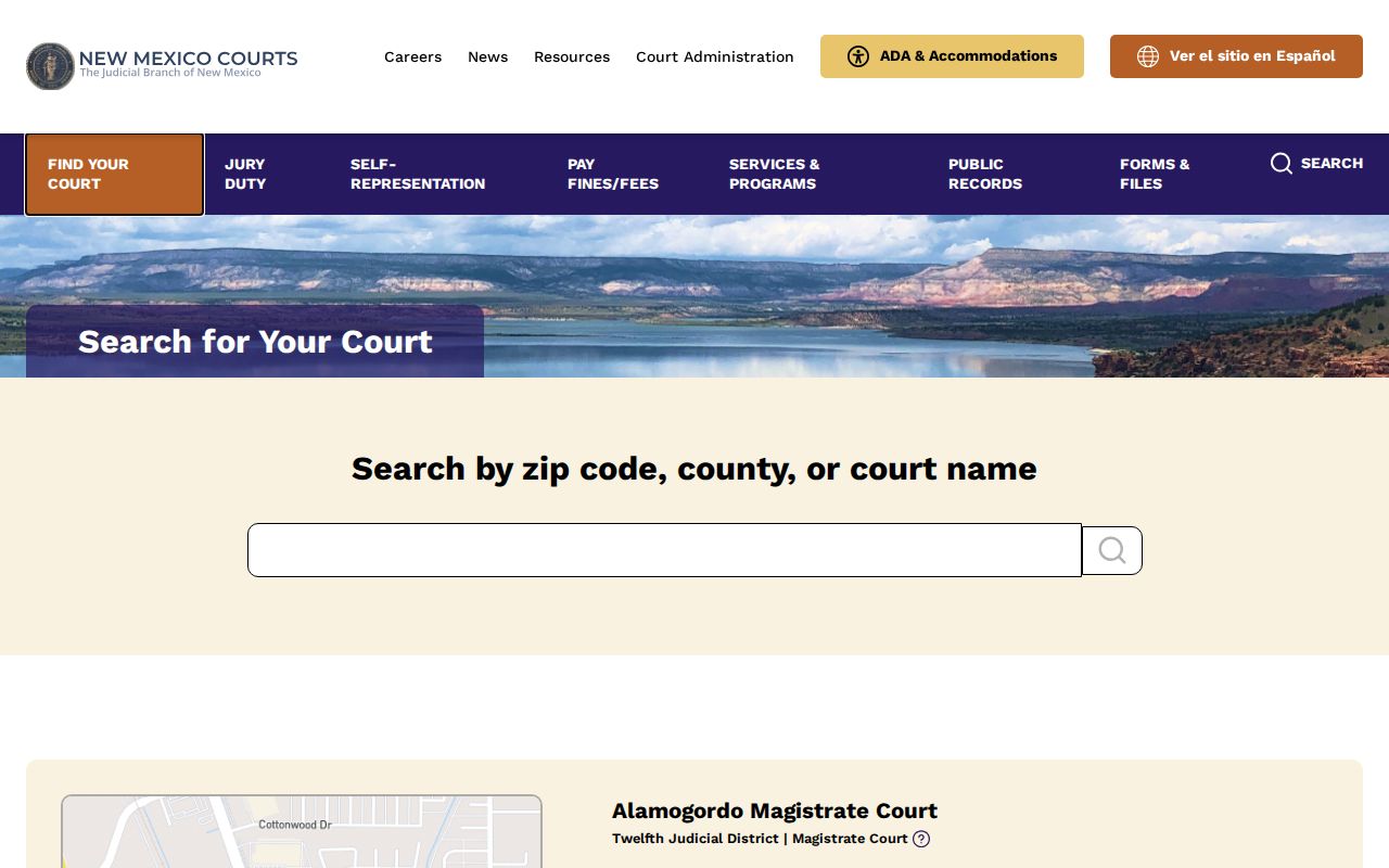 Mora County criminal record court finder from New Mexico Courts